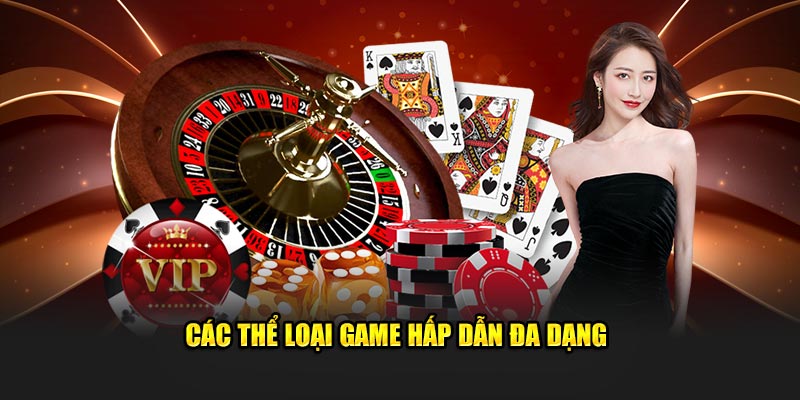 Các thể loại game thú vị và đa dạng