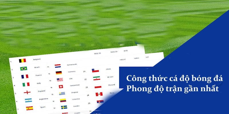 Tính toán phong độ trong 4 trận tranh tài gần nhất